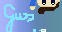 A guy in Blue with a gradient in the background with text saying Gus